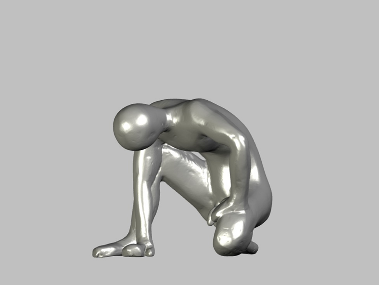 Jonathan Thomson Art | Sculpture | Metal | Studies from the human body